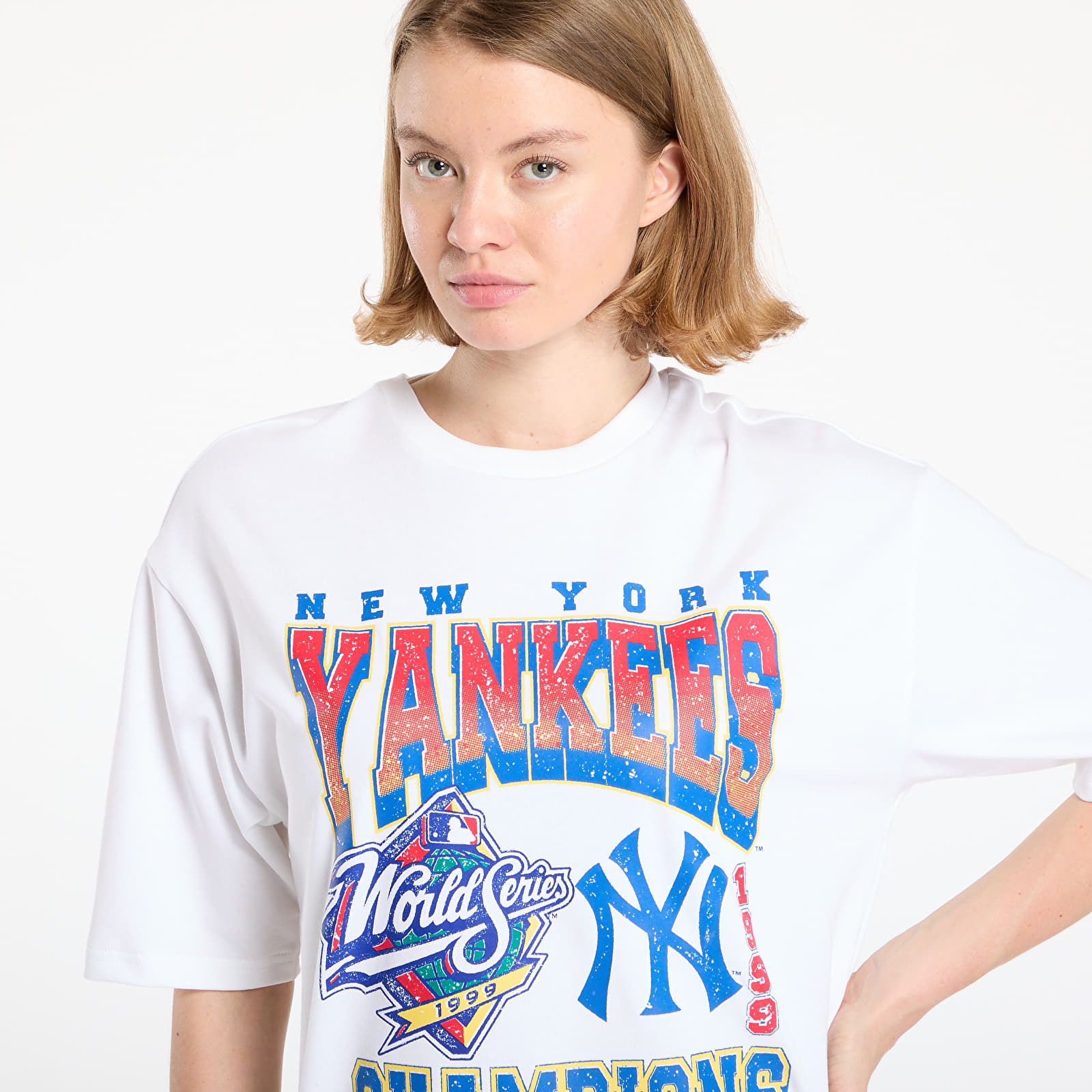 Camisetas hombre New Era New York Yankees World Series Oversized Tee UNISEX White
