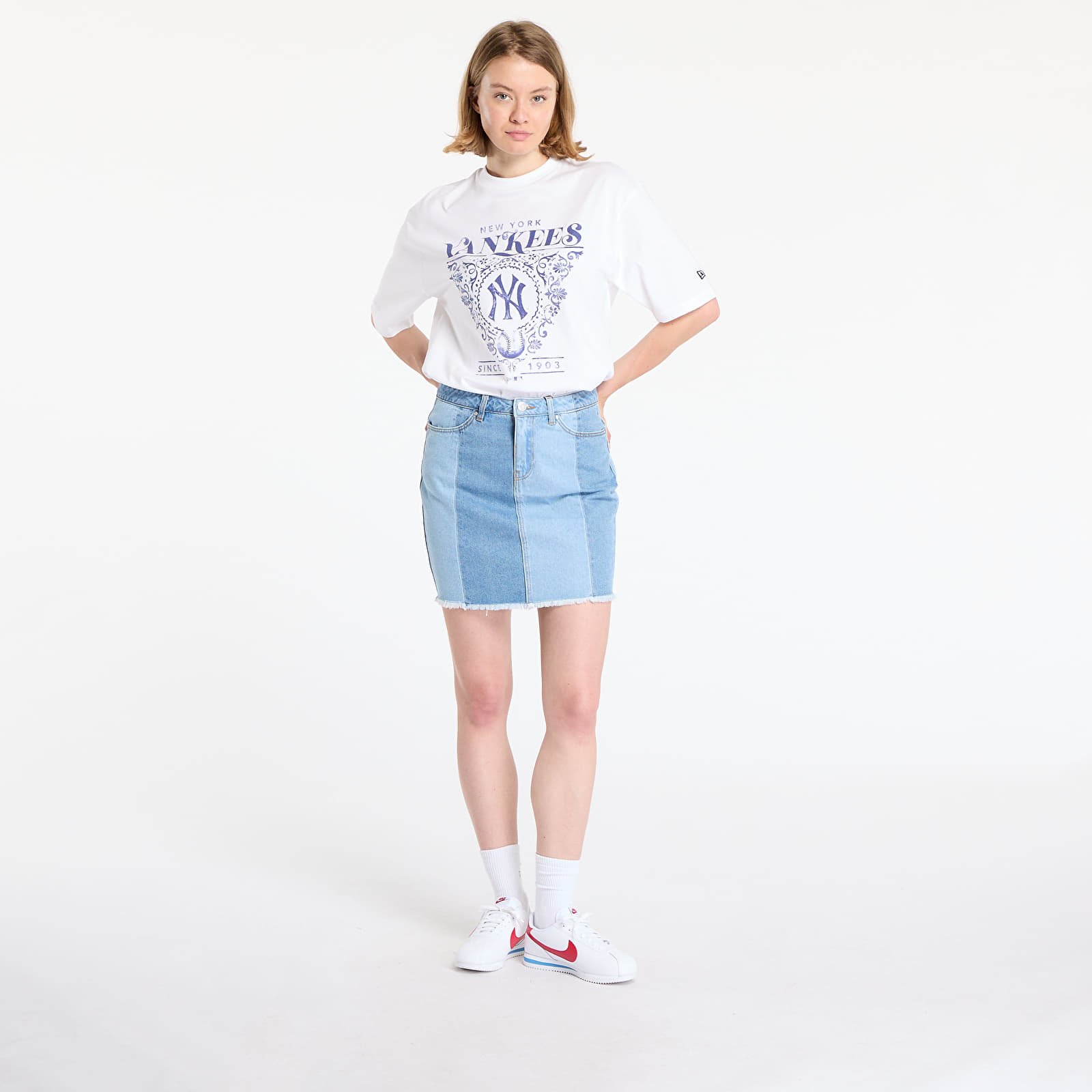 Seelikud Noisy May Skirt Jean Mini Blue Blue