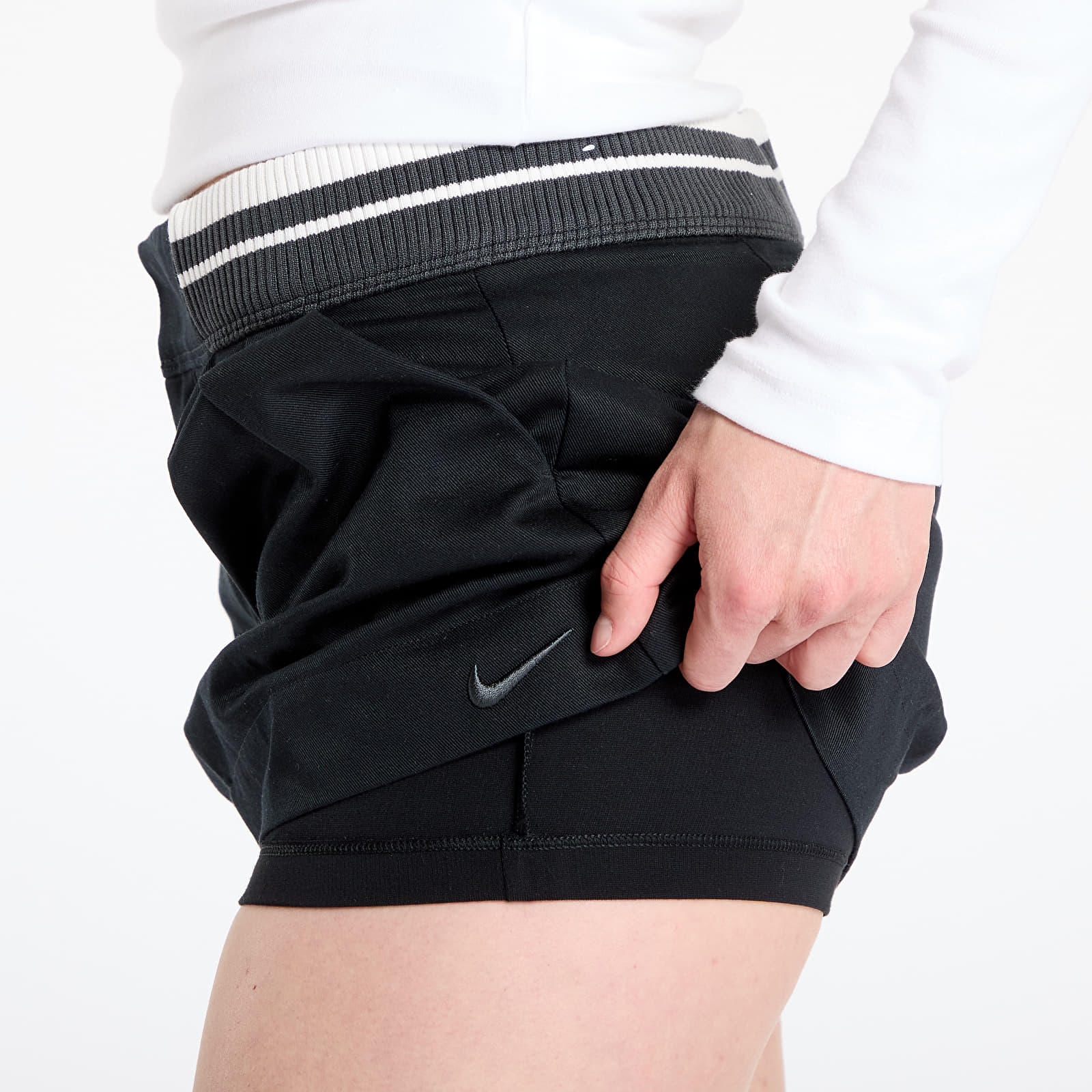 Seelikud Nike Sportswear Women's Canvas Low-Rise Mini Skirt Black/ Anthracite