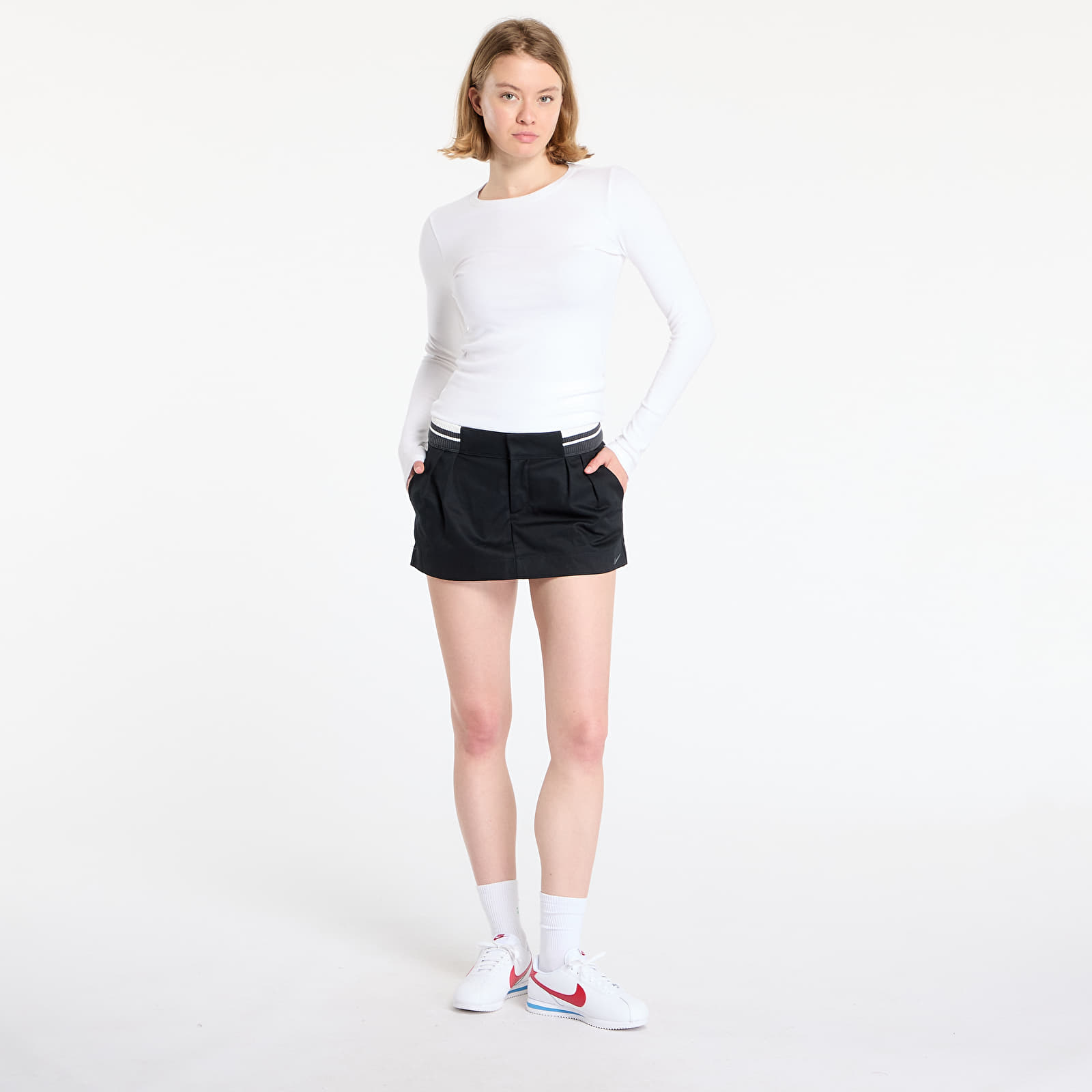 Seelikud Nike Sportswear Women's Canvas Low-Rise Mini Skirt Black/ Anthracite