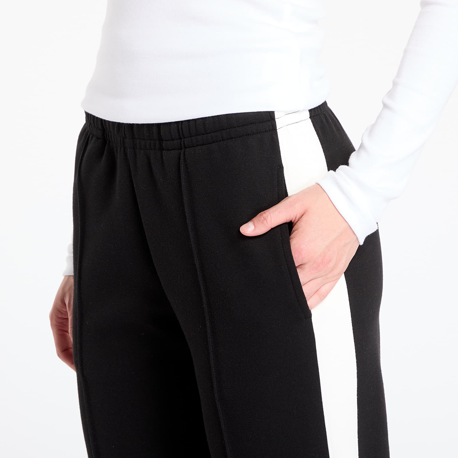 Broek Karl Kani Og Sidestripe Trackpants Black