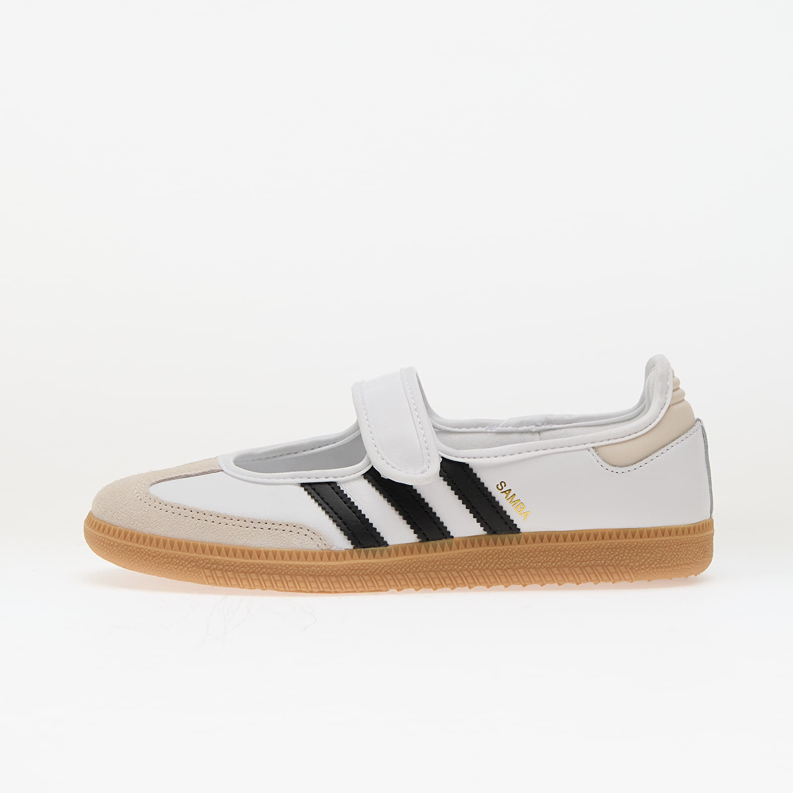 Sneakers och skor för kvinnor adidas Samba Jane W Ftw White/ Aluminium/ Core Black