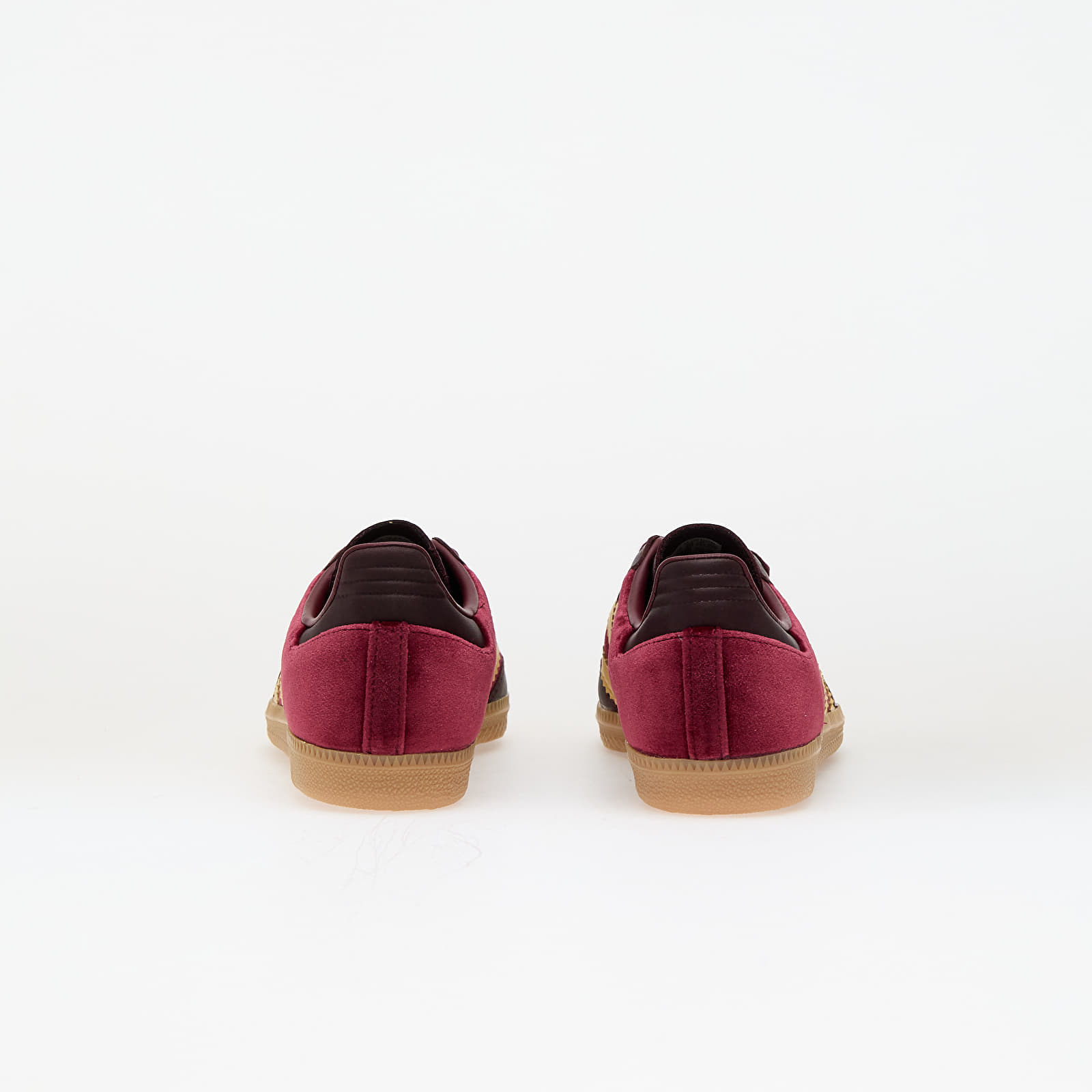 Women's sneakers and shoes adidas Samba OG Shadow Red/ Maroon/ Gum 3