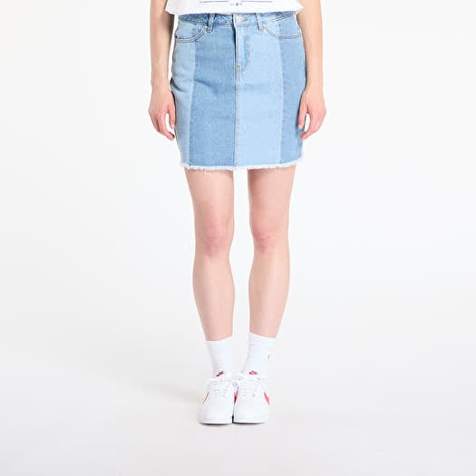 Skirt Noisy May Skirt Jean Mini Blue Blue