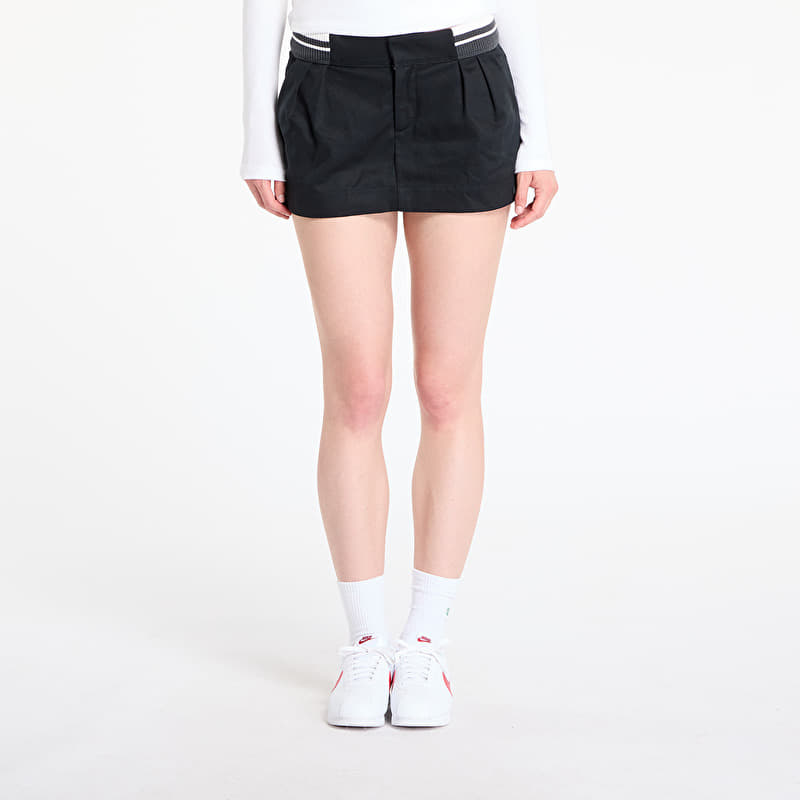 Saia Nike Sportswear Women's Canvas Low-Rise Mini Skirt Black/ Anthracite