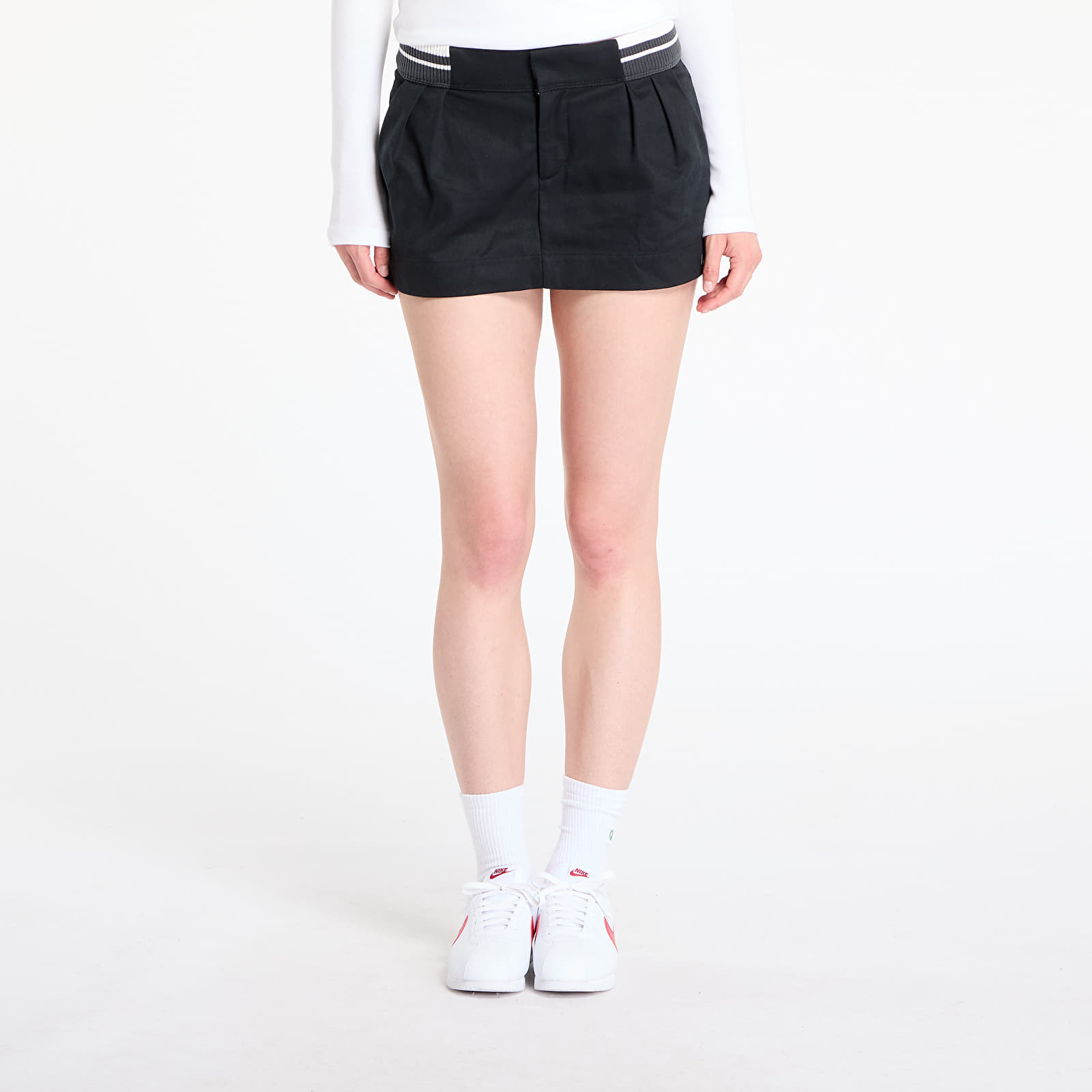 Seelikud Nike Sportswear Women's Canvas Low-Rise Mini Skirt Black/ Anthracite