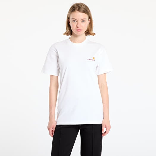 Carhartt WIP American Script Short Sleeve T-Shirt UNISEX White
