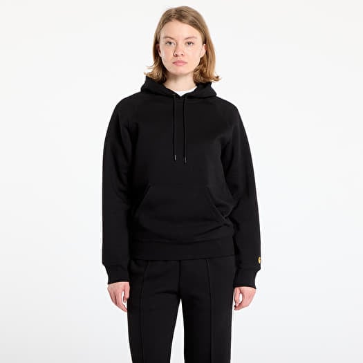 Carhartt WIP Hooded Chase Sweat Black/ Gold