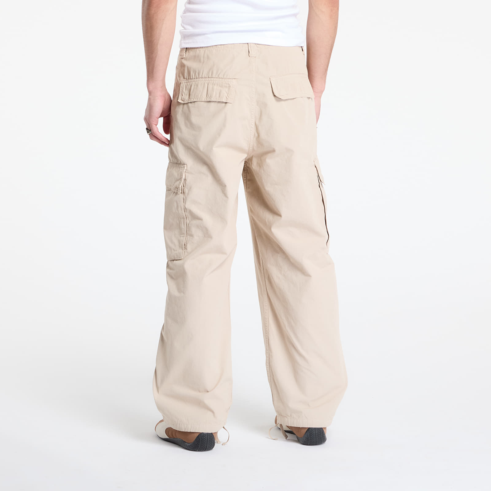 Heren broeken Carhartt WIP Kade Cargo Pant Wall Garment Dyed