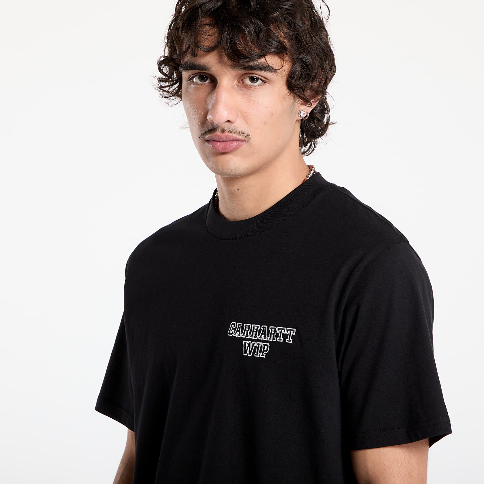 Heren T-shirts Carhartt WIP Short Sleeve Alumni T-Shirt UNISEX Black