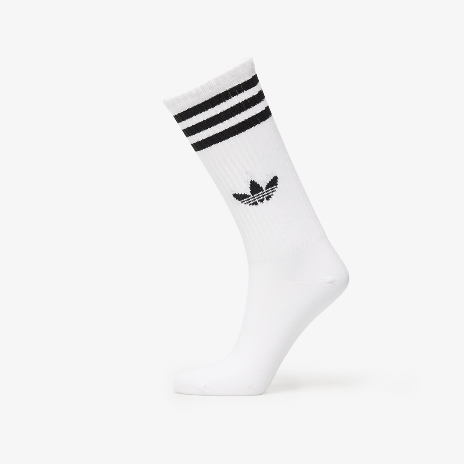 Calcetines para hombre adidas 3-Stripes High Crew Socks 3-Pack White/ Black/ Black