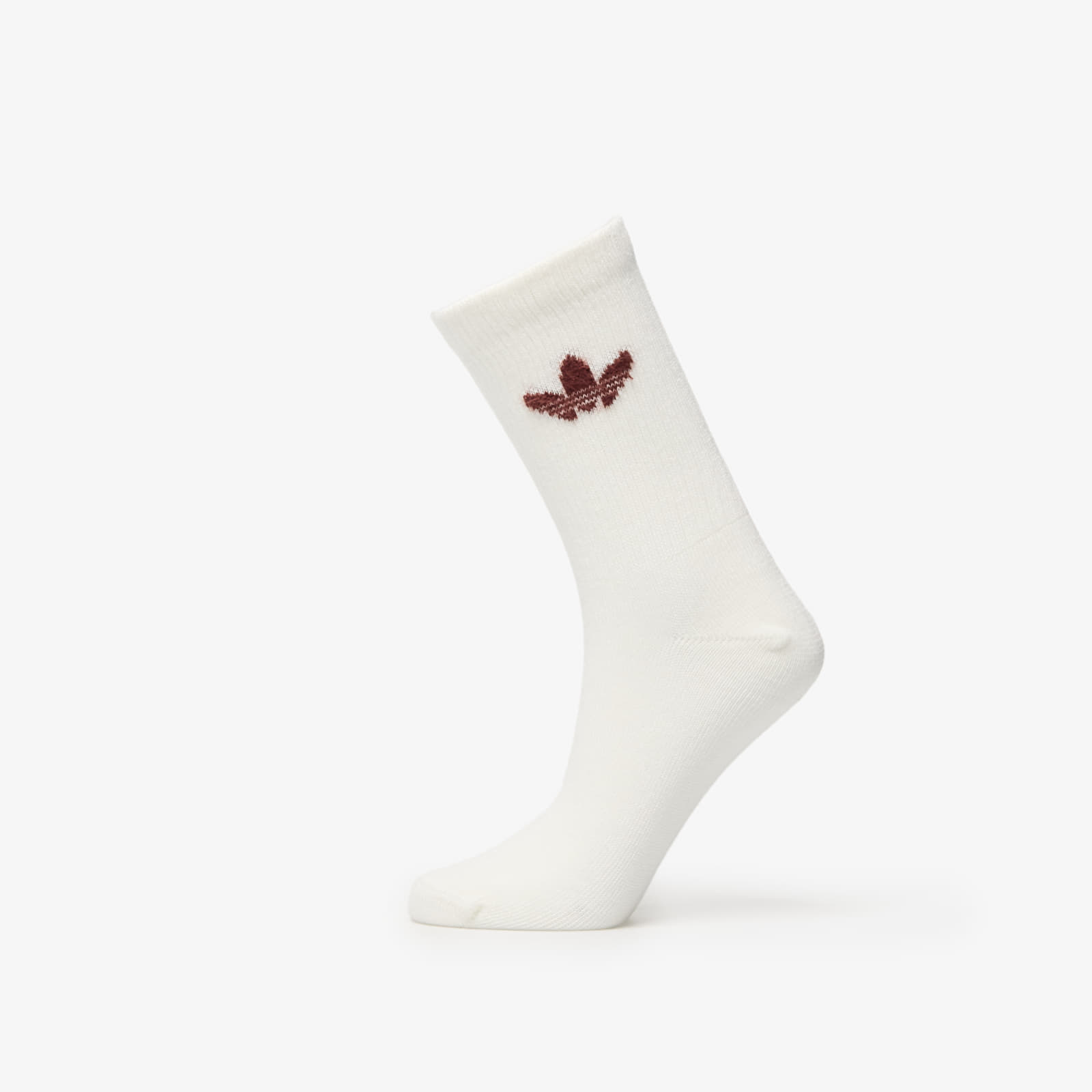 Men's hoodies and sweaters adidas Fluffy Crew Sock 2-Pack Fox Brown/ Off White