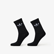 adidas Reflective Crew Socks 2-Pack Black/ Reflective Silver/ Putty Mauve
