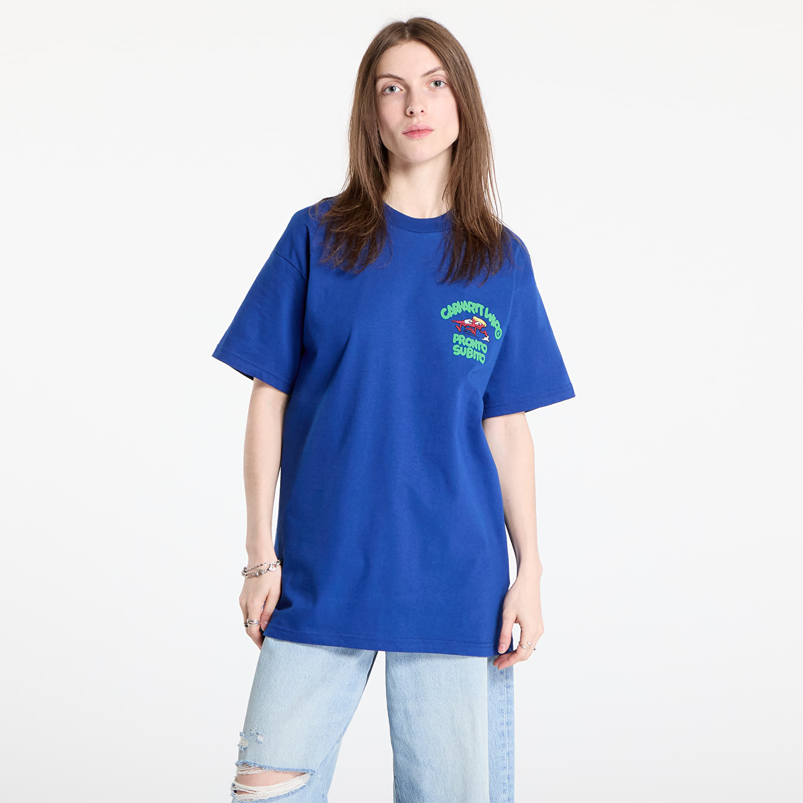 Pánská trička Carhartt WIP S/S Pronto T-Shirt UNISEX Wolfsbane