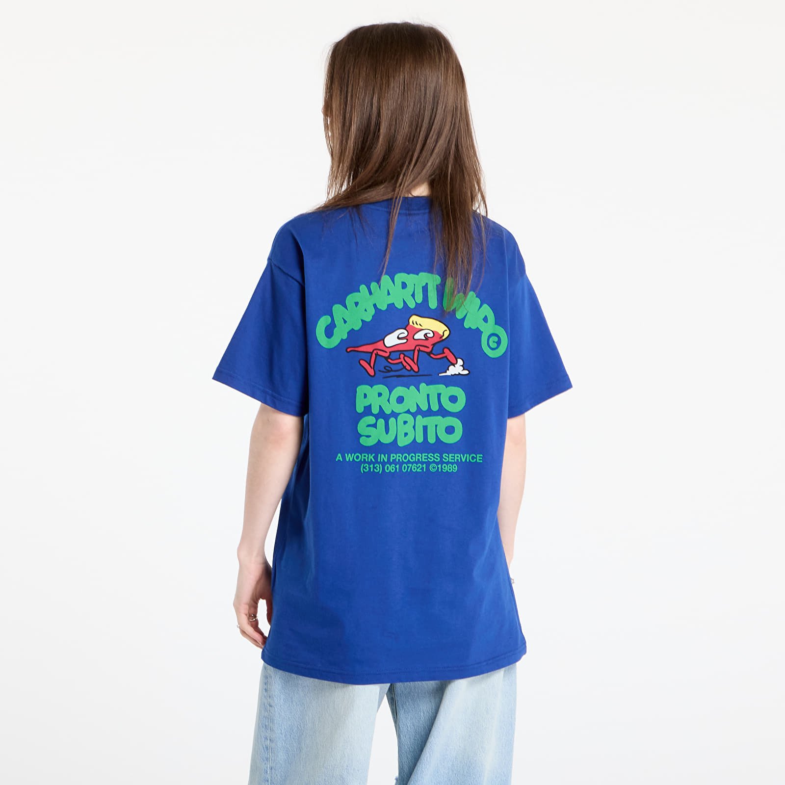 Pánská trička Carhartt WIP S/S Pronto T-Shirt UNISEX Wolfsbane