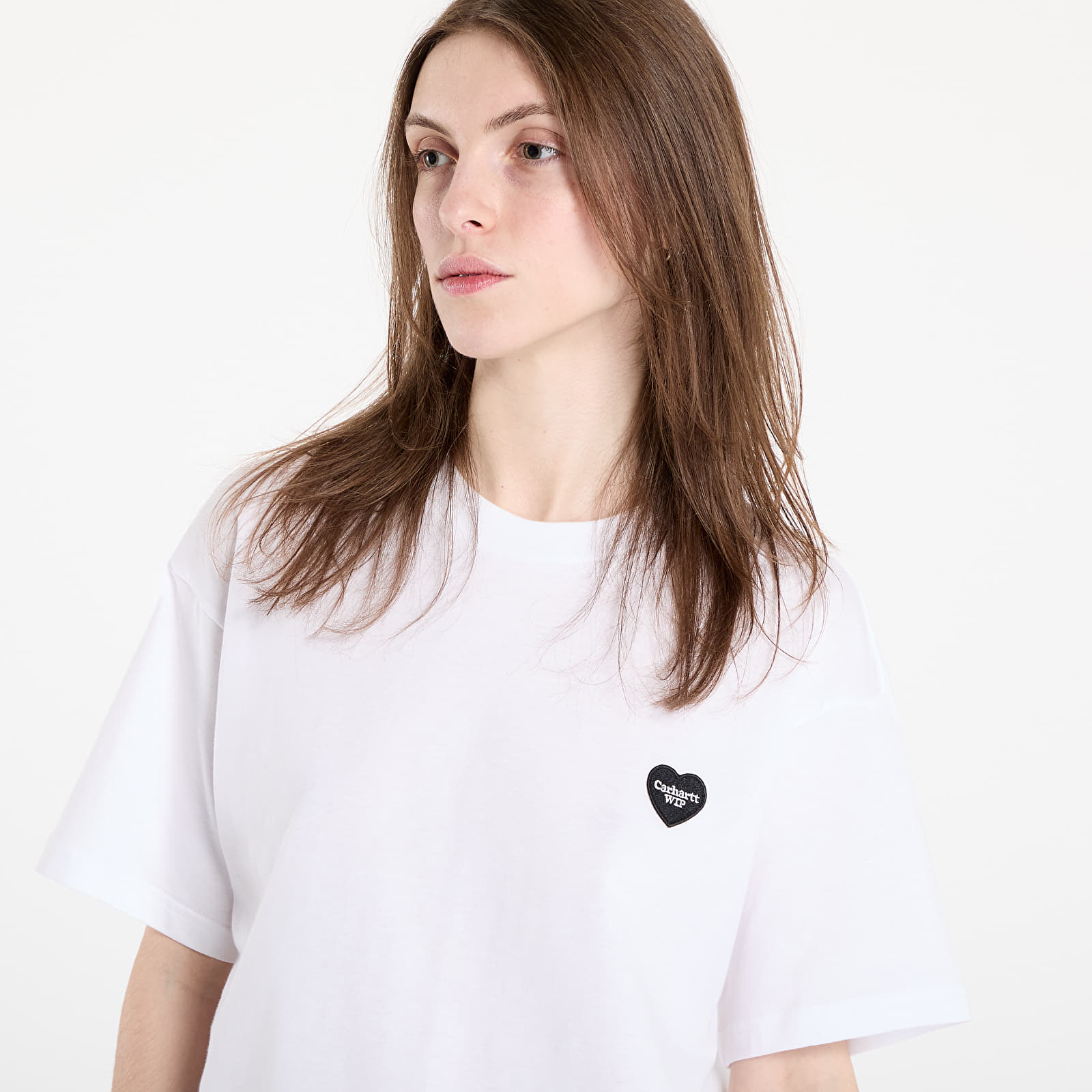 T-Shirts Männer Carhartt WIP S/S Heart II Hartt T-Shirt UNISEX White