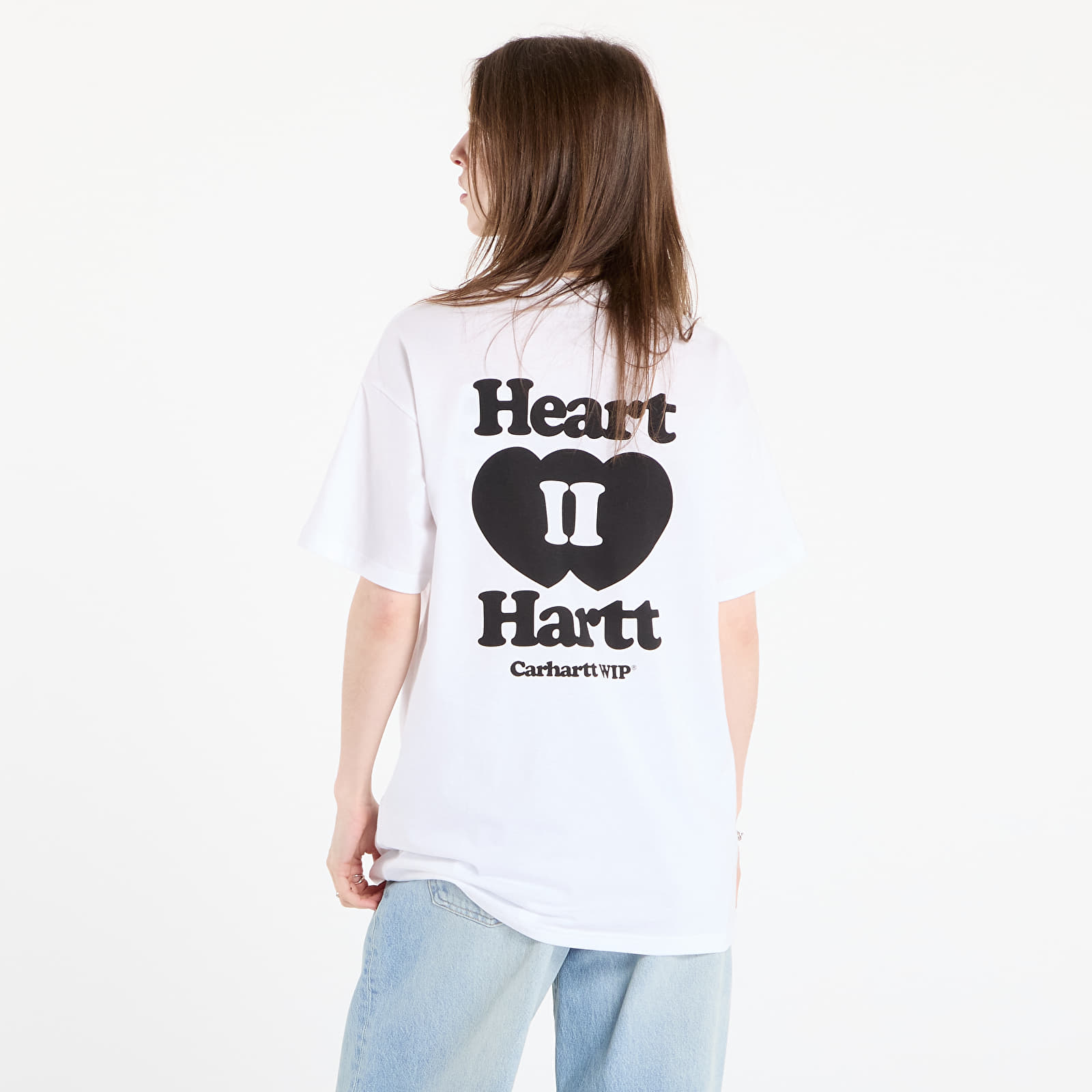 T-Shirts Männer Carhartt WIP S/S Heart II Hartt T-Shirt UNISEX White