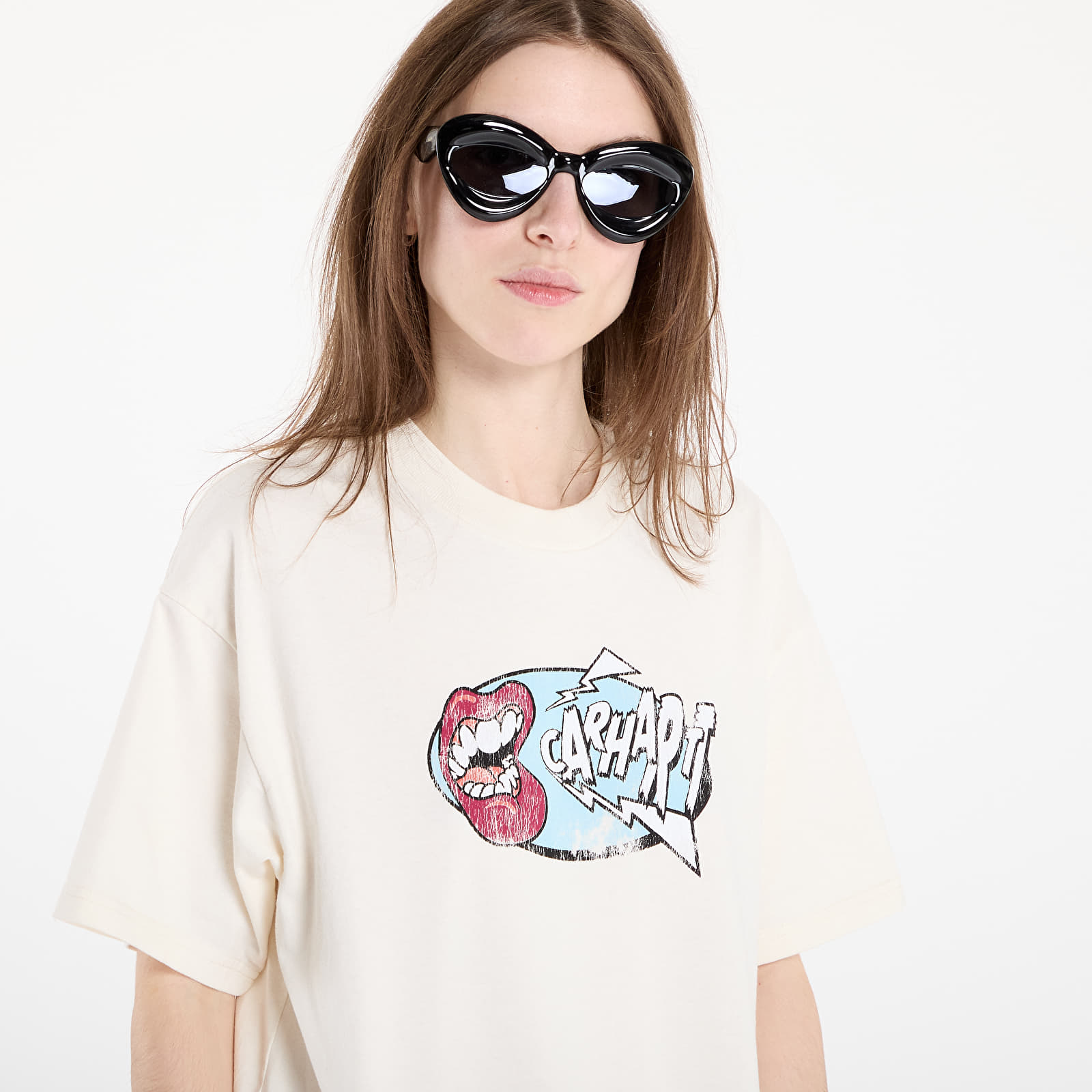 T-Shirts Männer Carhartt WIP S/S Louder T-Shirt UNISEX Wax Heavy Enzyme Wash