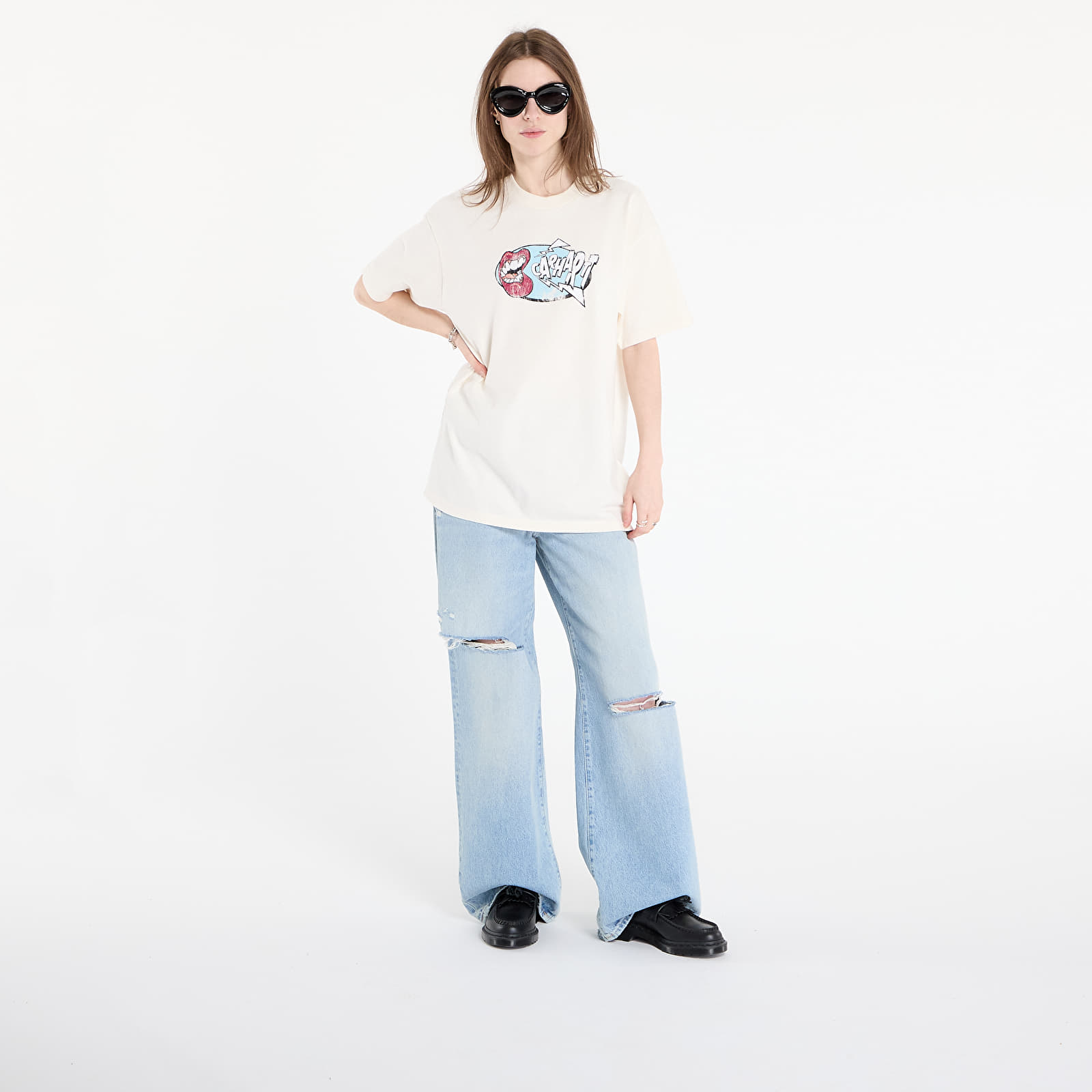 T-Shirts Männer Carhartt WIP S/S Louder T-Shirt UNISEX Wax Heavy Enzyme Wash