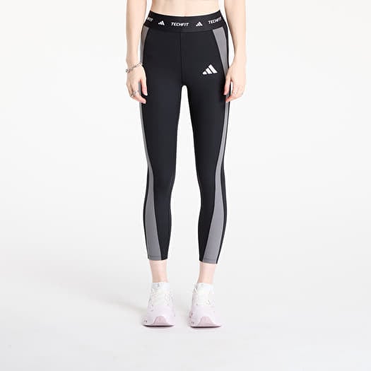 Leggins adidas Techfit Colorblock 7/8 Leggings Black/ Grey Four