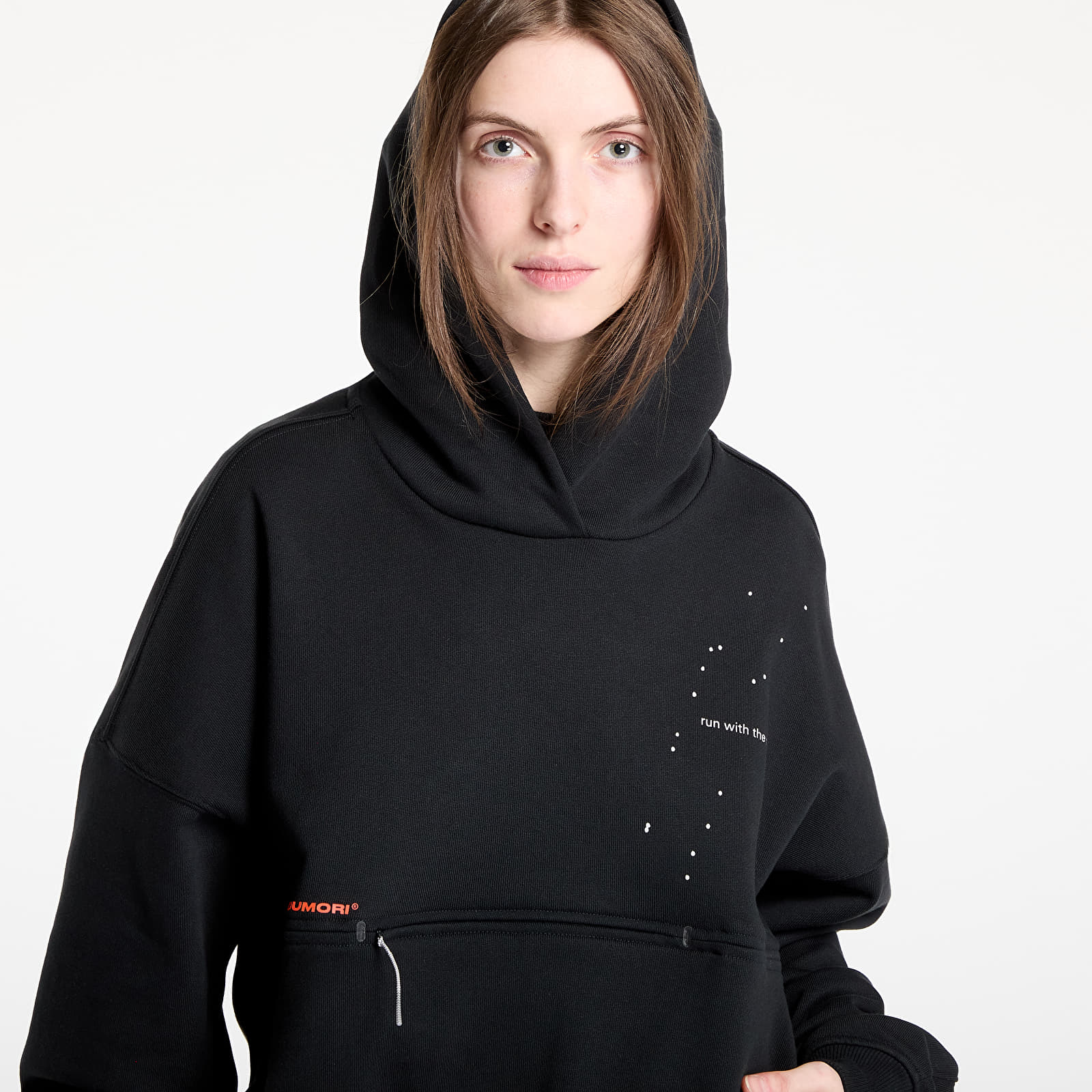 Pánské mikiny adidas Adi365 H.Koumori Running Hoodie UNISEX Black