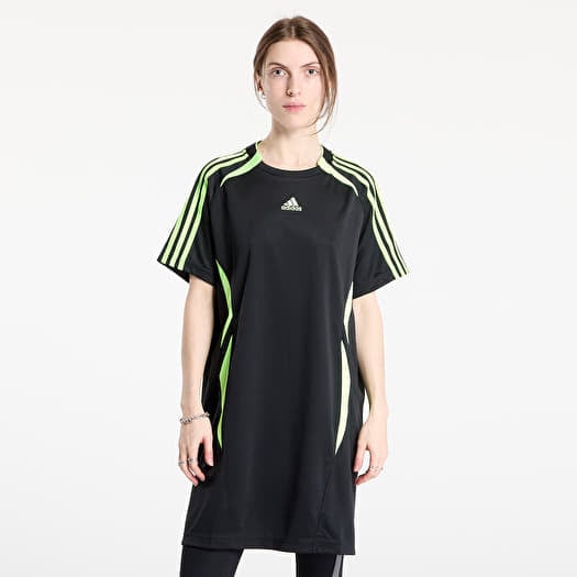 Dress adidas Teamgeist Adicolor Tee Dress Black/ Signal Green