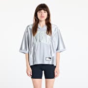Nike Sportswear Street Women's Oversized Short-Sleeve Graphic Jersey Lt Smoke Grey/ Barely Volt