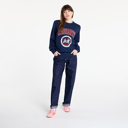 【送料&関税込】Carhartt Library College Sweater Carhartt WIP - Library College Sweater (Ink) | HHV