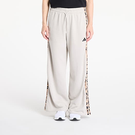 adidas W Animal Print 3-Stripes Open Hem Pants Wonder Aluminium/ Multicolor