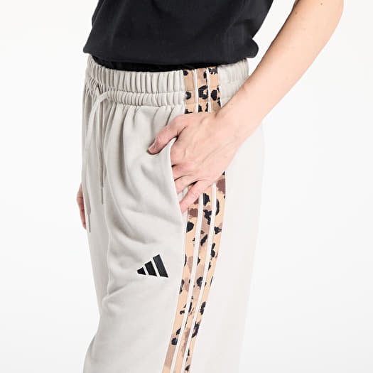 Sweatpants adidas W Animal Print 3-Stripes Open Hem Pants Wonder