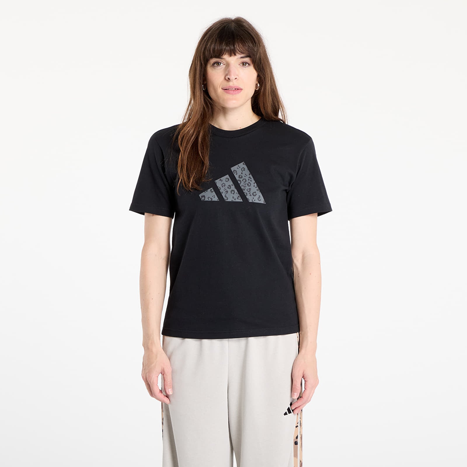 T-shirts adidas W Animal T Black