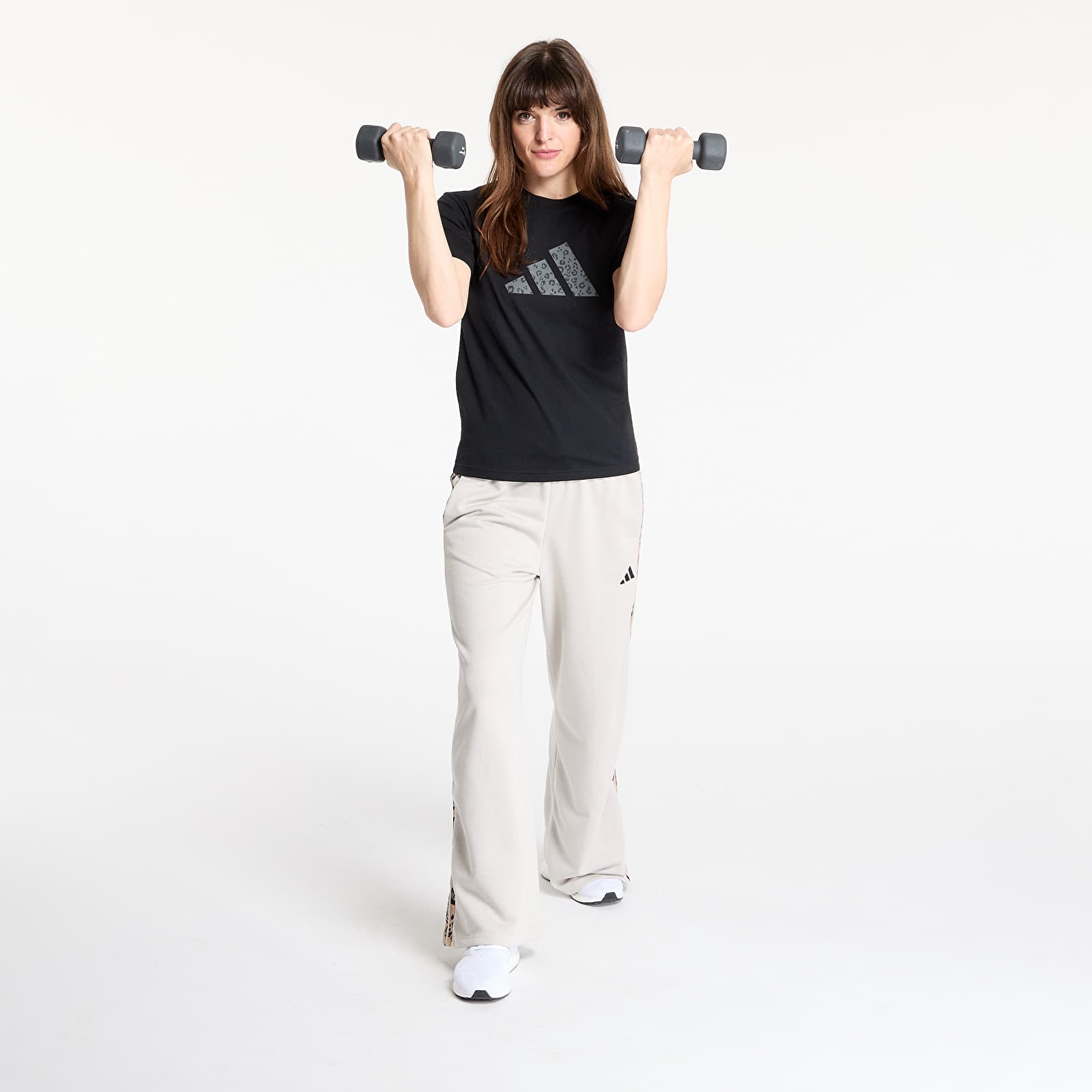 T-shirts adidas W Animal T Black