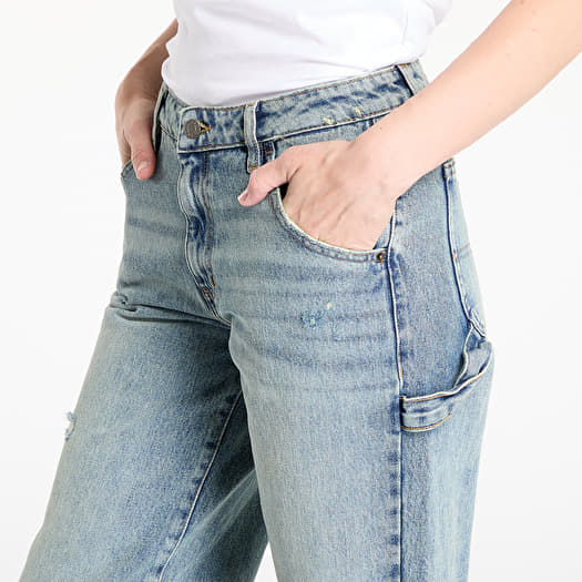 【ライトブルー(F7NO)】GUESS パンツ(W)Venice Carpenter Denim Pants Guess Carpenter Pants Blue | Queens