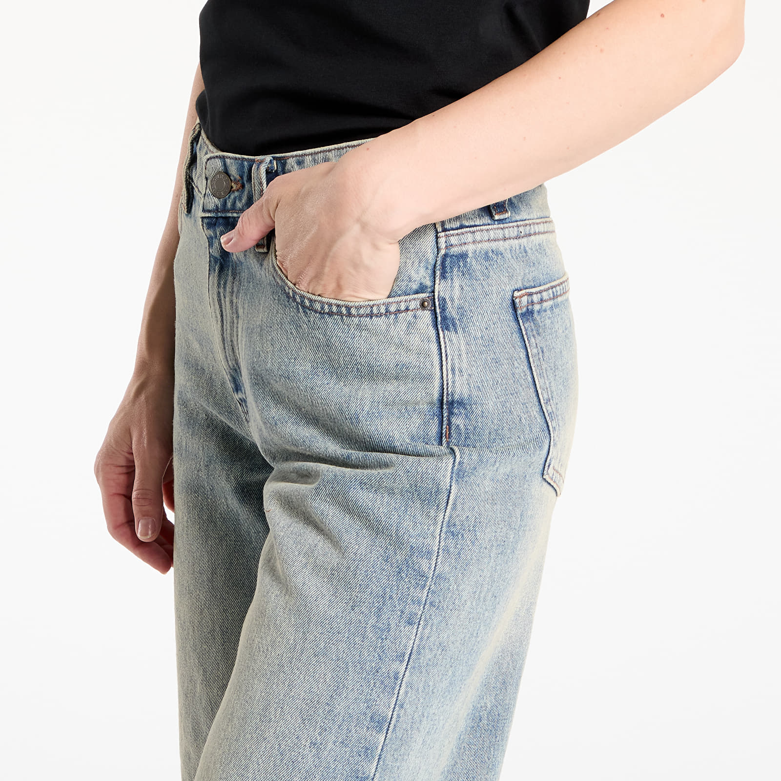 Pantalones cortos Guess Originals Bermuda Shorts Washed Blue