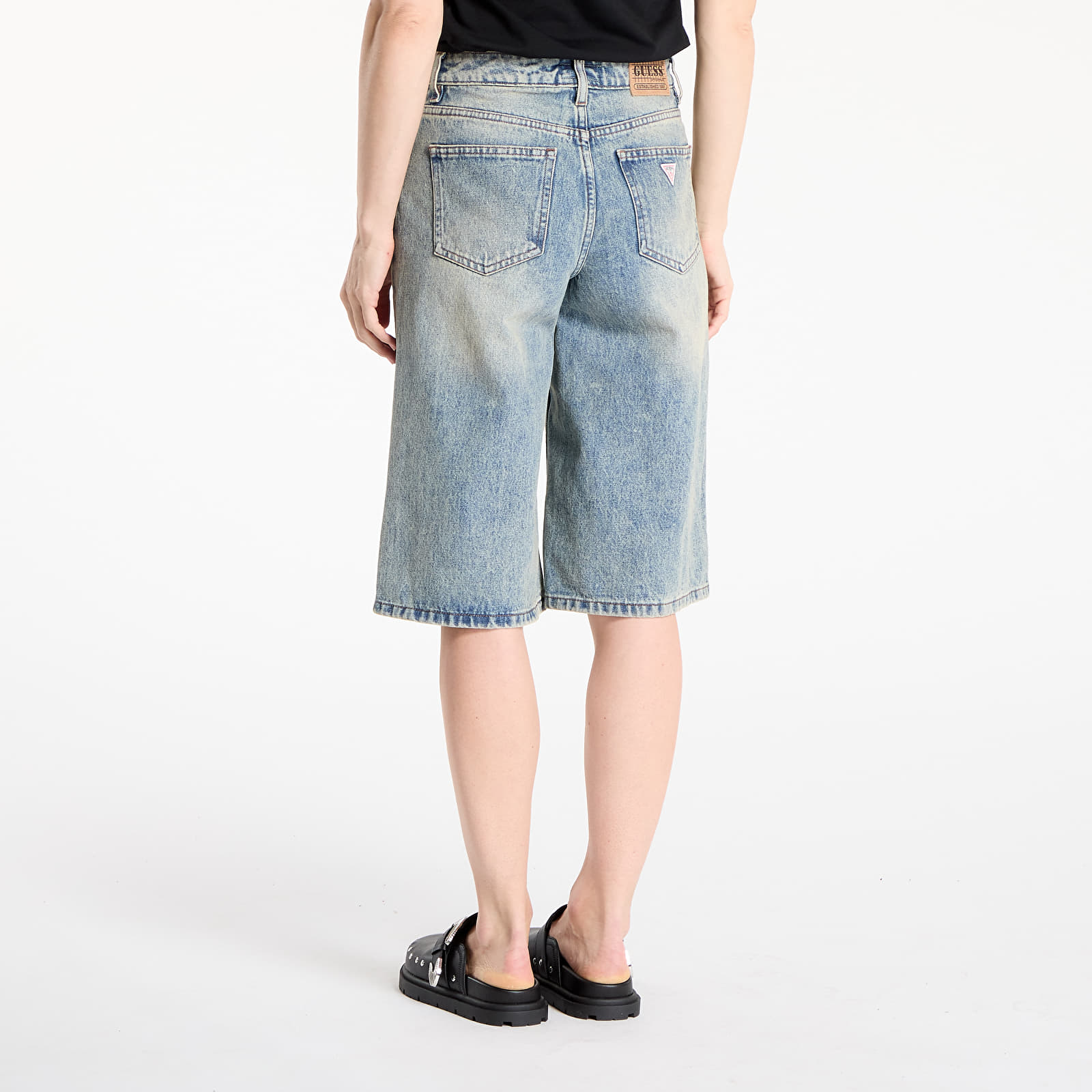 Pantalones cortos Guess Originals Bermuda Shorts Washed Blue