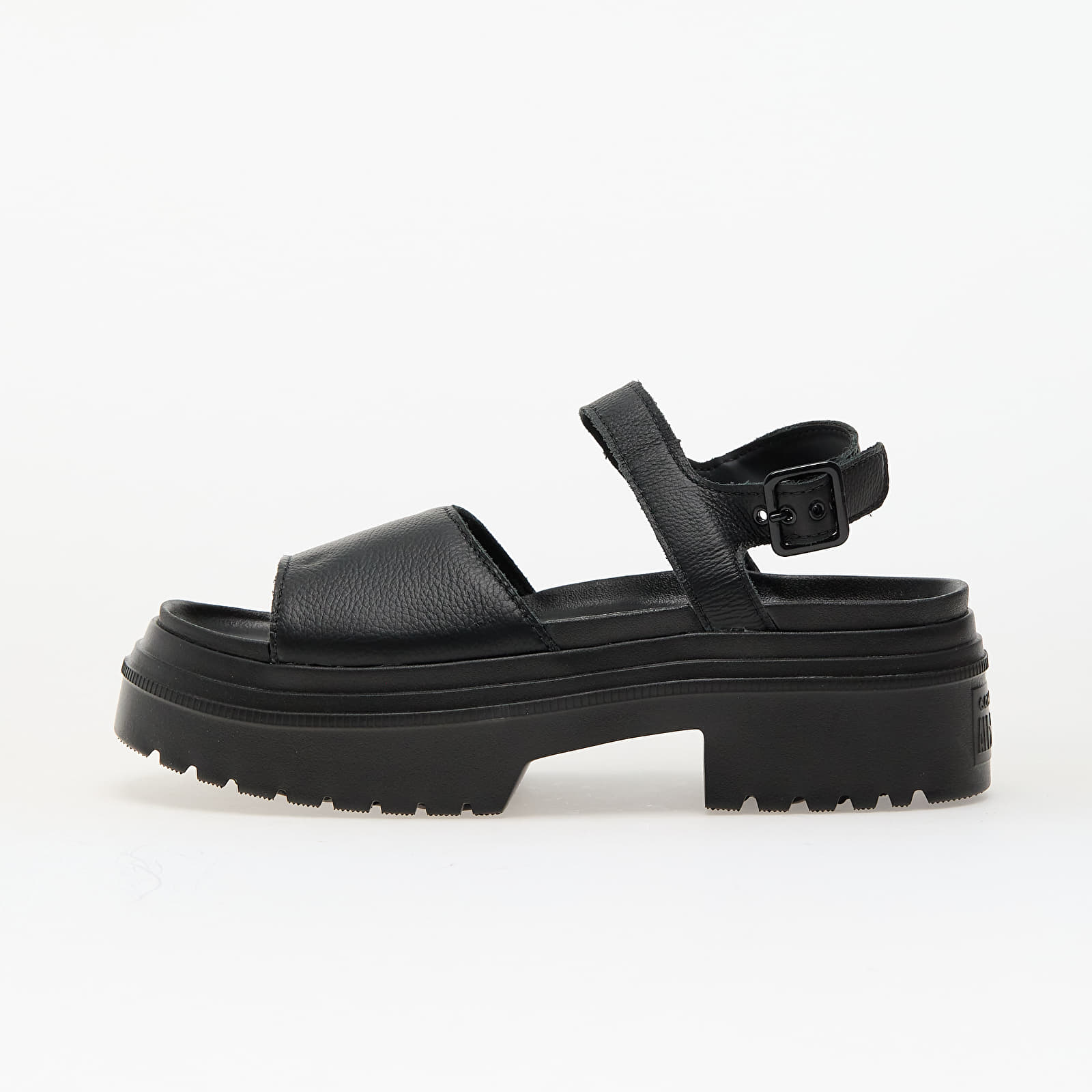 Women's sneakers and shoes Converse Chuck Taylor All Star Lugged Heel Sandal Black/ Black/ Black