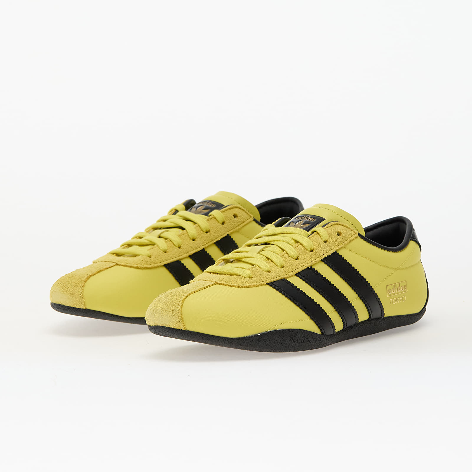 Women's sneakers and shoes adidas Tokyo W Pure Sulfur/ Dark Brown/ Gold Metallic