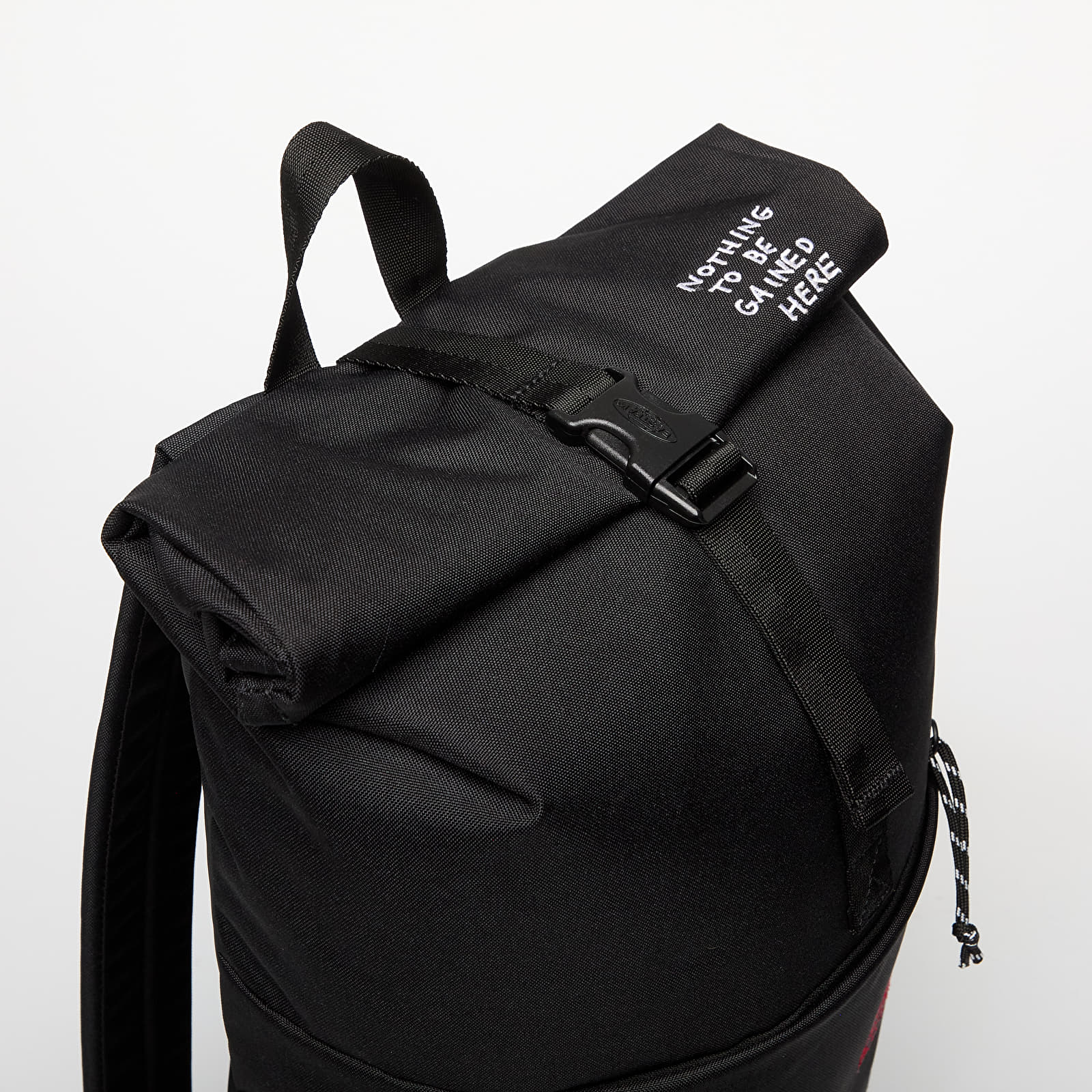 Men's backpacks Eastpak Up Roll Basquiat Quotes Backpack Black