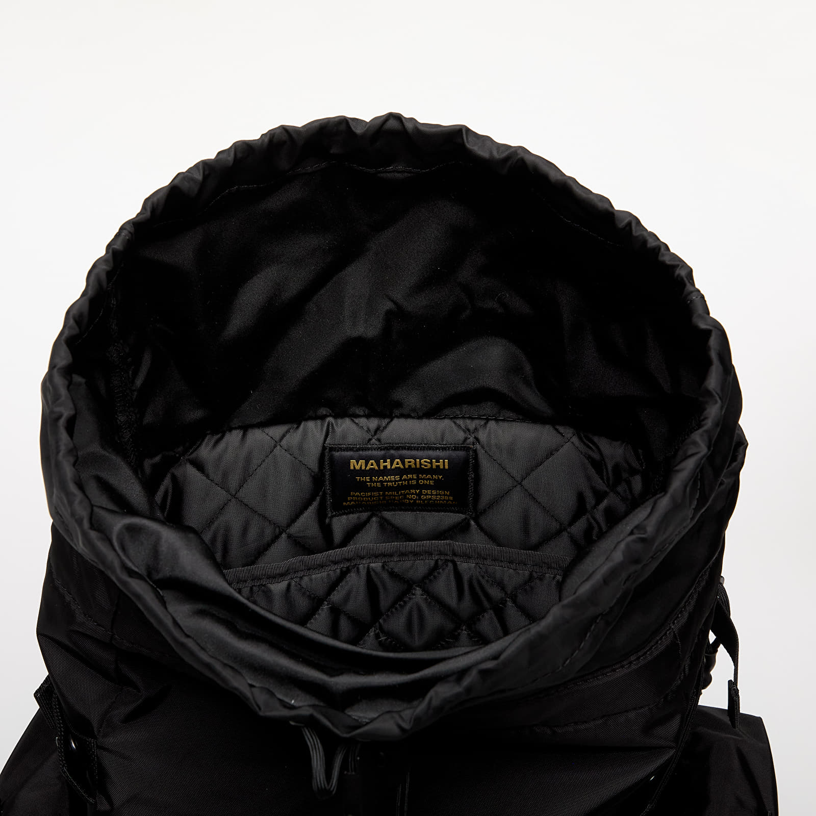 Mochilas para hombres Birkenstock x Maharishi MALICE Backpack Black