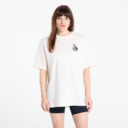 Camiseta The North Face UNISEX Ss Clean Trails Oversized Tee White Dune