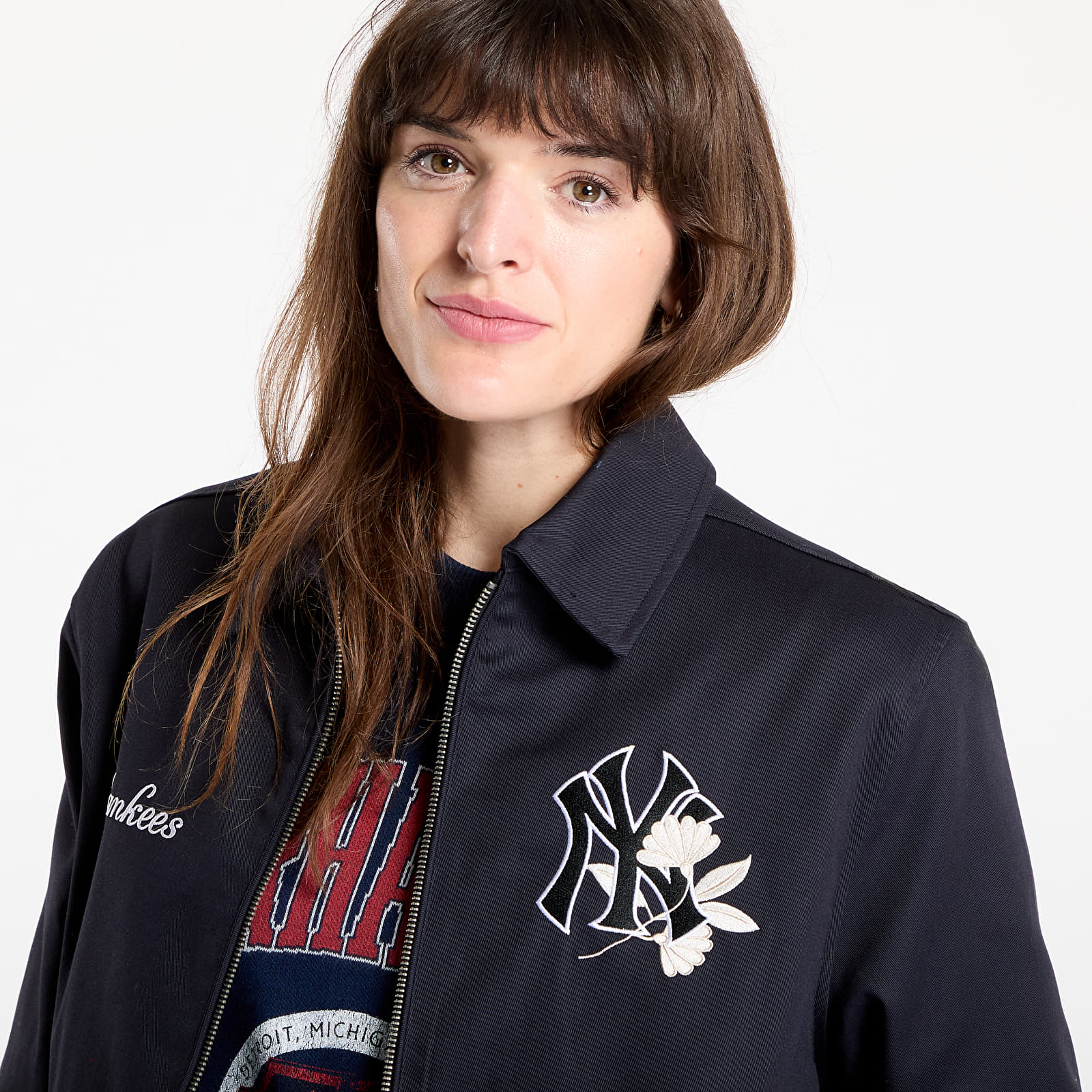 Jackets New Era New York Yankees MLB Collared Jacket UNISEX Navy