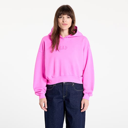 Sudadera GAP Logo Pullover Hoodie Standout Pink