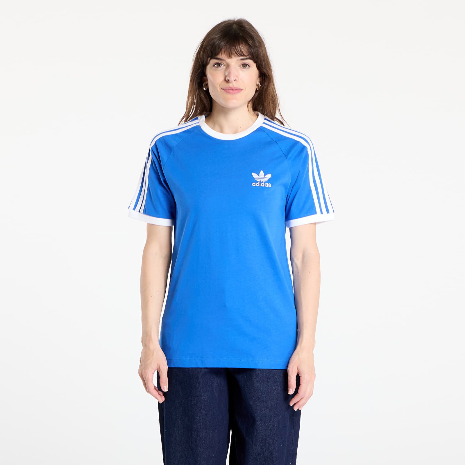 T-shirt adidas 3-Stripes Tee UNISEX Blue XXL