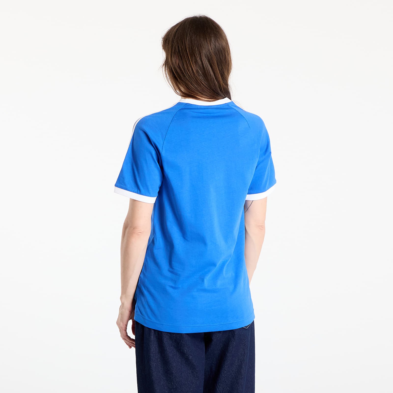 Camisetas hombre adidas 3-Stripes Tee UNISEX Blue