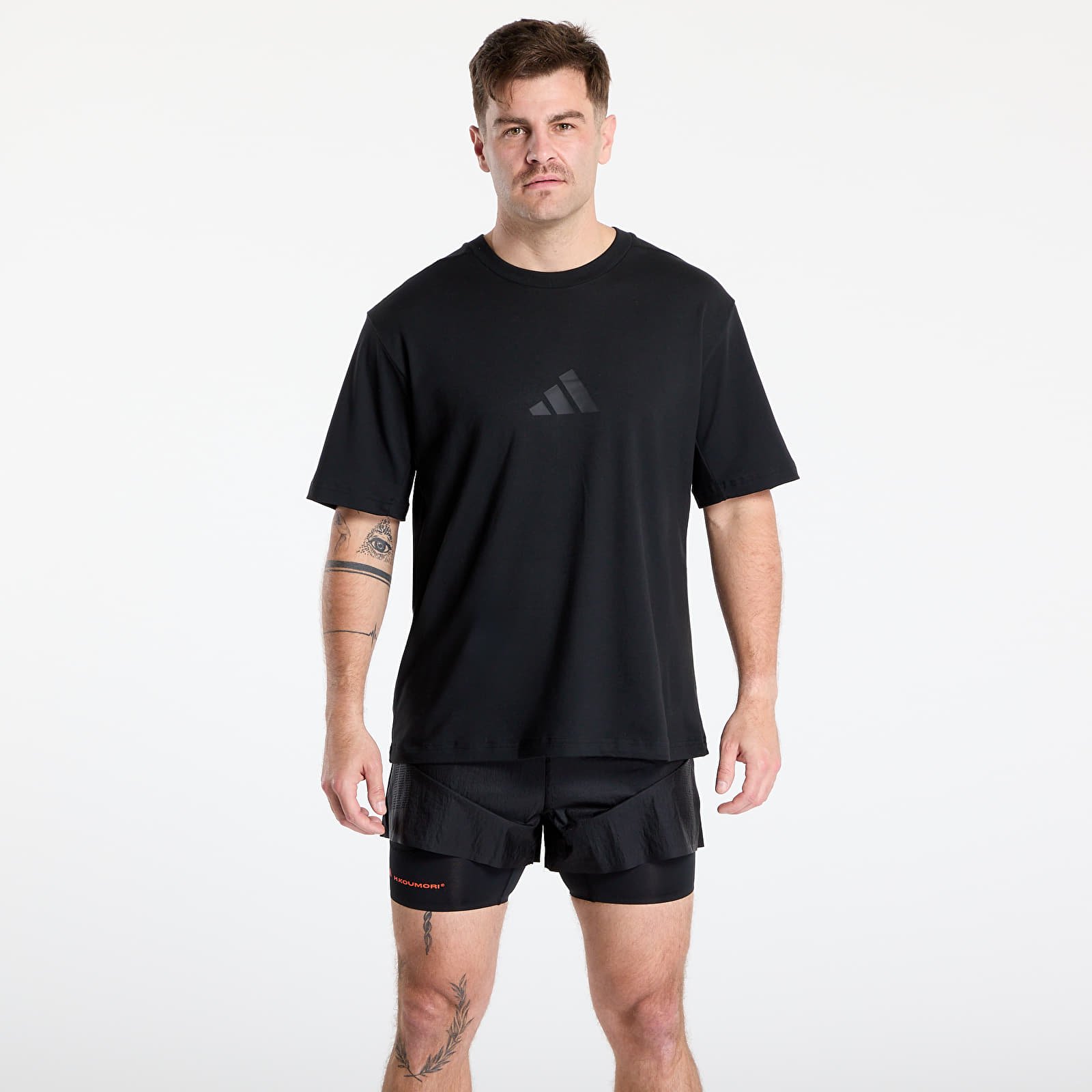 Camisetas hombre adidas Z.N.E. Loose Fit T-Shirt Black/ Black