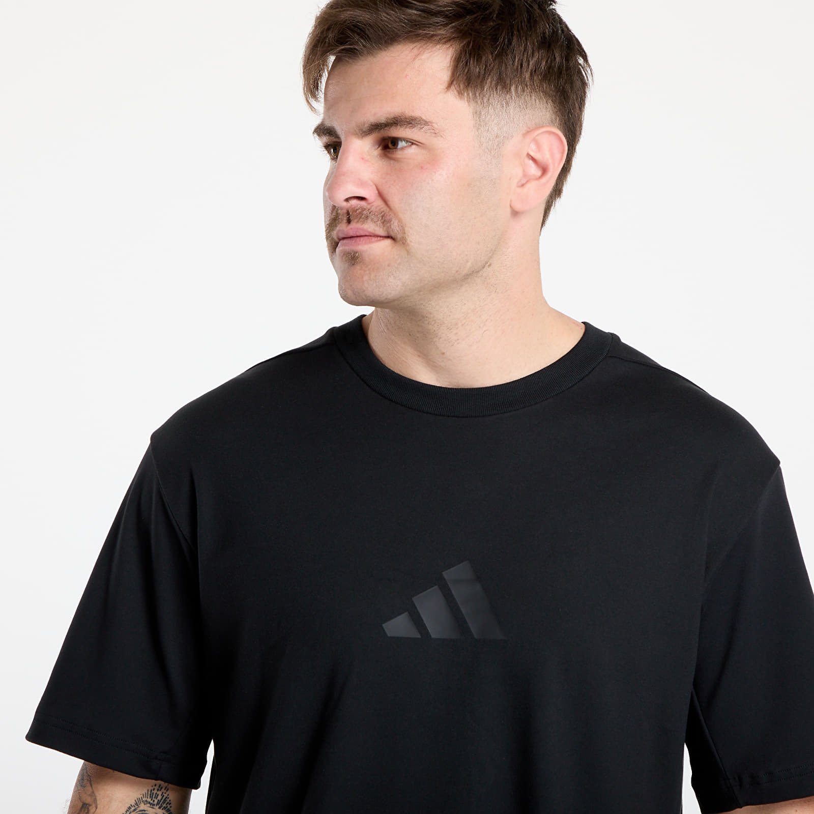 Camisetas hombre adidas Z.N.E. Loose Fit T-Shirt Black/ Black