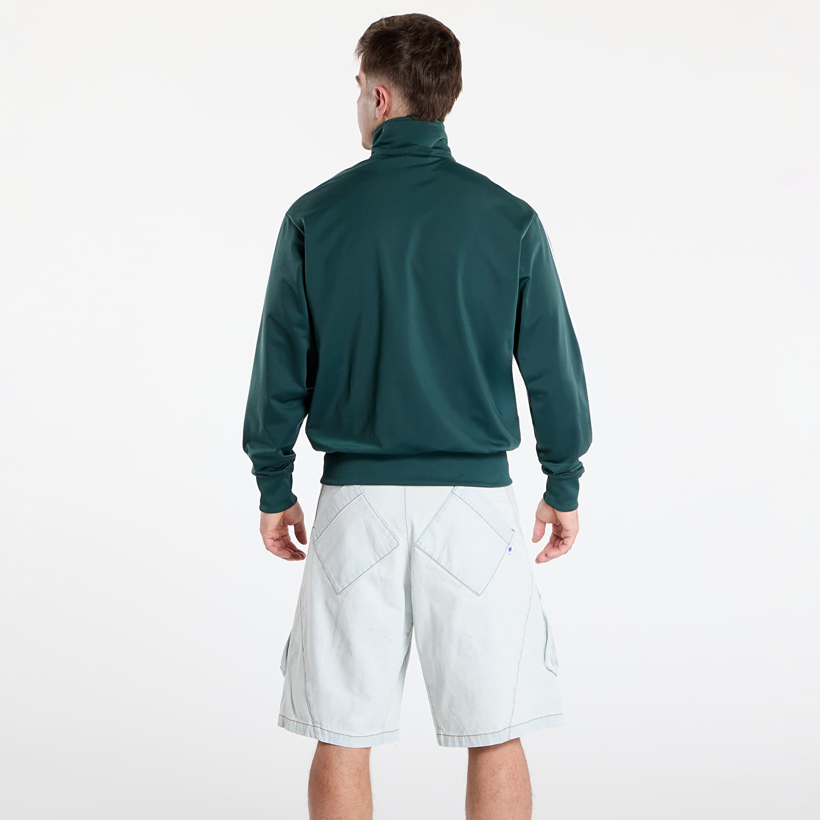 Sudaderas de hombre adidas Adicolor Classics Firebird Track Top Mineral Green