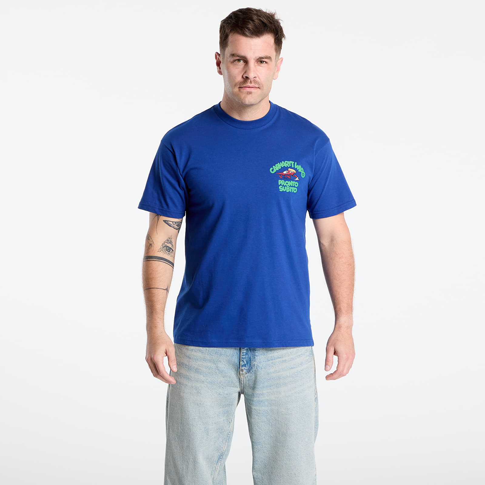 Pánská trička Carhartt WIP S/S Pronto T-Shirt UNISEX Wolfsbane
