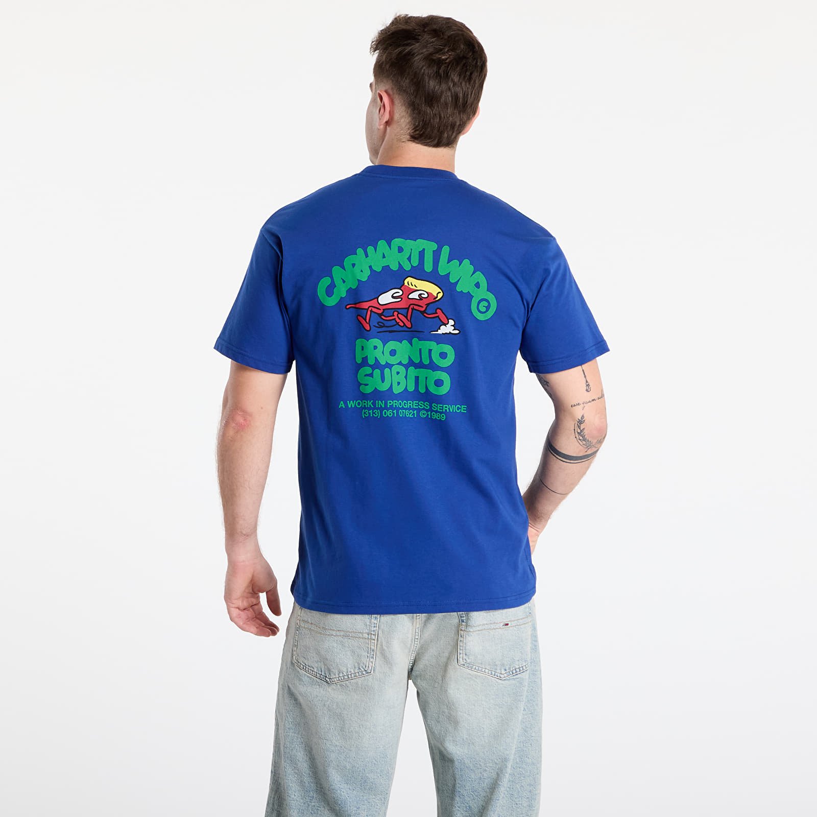 Pánská trička Carhartt WIP S/S Pronto T-Shirt UNISEX Wolfsbane