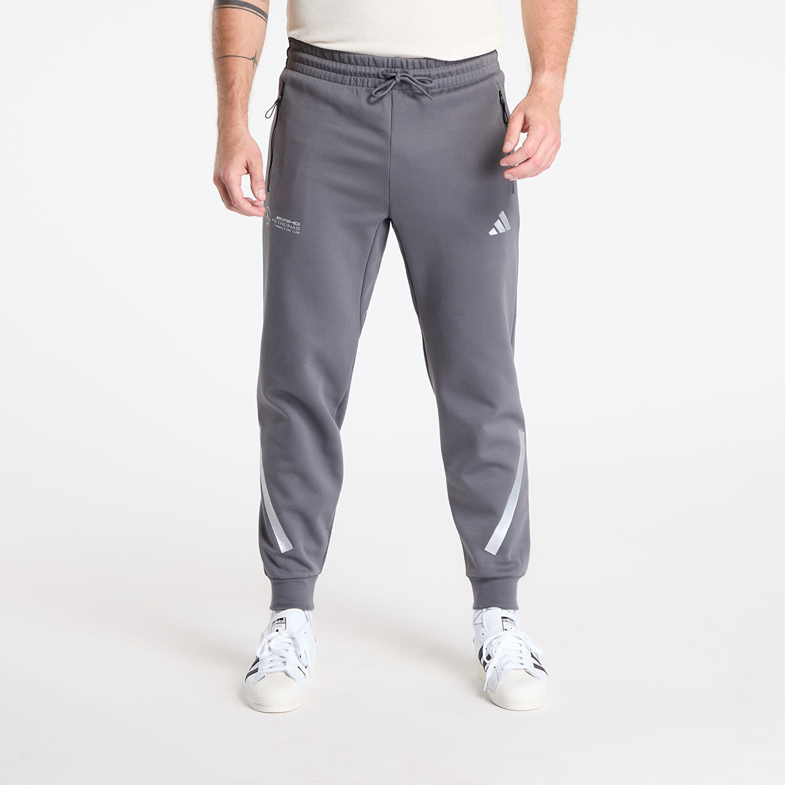 Pantalons adidas AMG Mercedes Silver Pants M - adidas Performance - Modalova